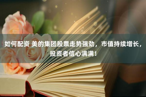 如何配资 美的集团股票走势强劲，市值持续增长，投资者信心满满！
